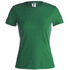 T-paita Women Colour T-Shirt "keya" WCS150, vihreä liikelahja logopainatuksella